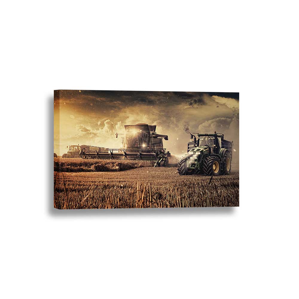 Agricultural Majesty Collection - Framed Canvas Home Decor Wall Art Multiple Choices 1 3 4 5 Panels