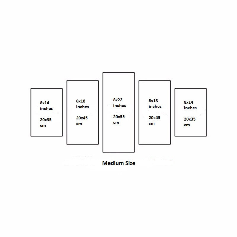 World Map Names Canvas